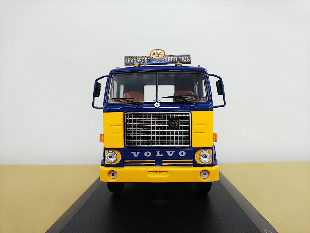 Ixo Models 1/43 Tr034 Volvo F88 1971 Bolt Trailer Head Tractor Model Minicar Ixo Models 1/43 Tr034 Volvo F88 1971 Bolt Trailer Head Tractor Model Minicar