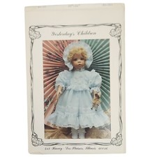 Yesterdays Children Victorian Dress 21-22" Doll Sewing Pattern BS-261 Uncut