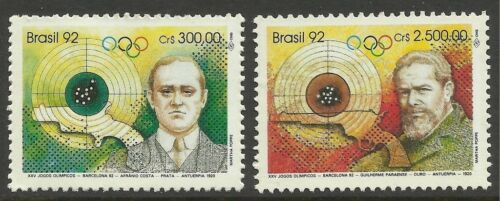 BRAZIL. 1992. Barcelona Olympic Games Set. SG: 2515/16. Mint Never Hinged. - Picture 1 of 1