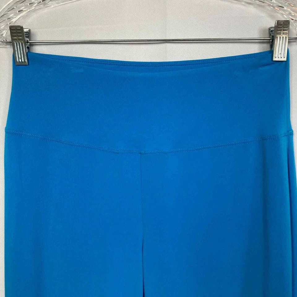 Antthony Originals Pants Womens Sz S Blue Knit Stretch Pull On Capri Hi Waist - Image 2 of 4