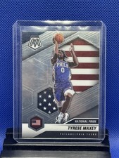 2020-21 PANINI MOSAIC NATIONAL PRIDE BASKETBALL #259 TYRESE MAXEY RC