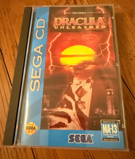 Dracula Unleashed Sega CD 1993 w/ Manual & Registration Card Tested Working