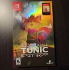 Tunic Deluxe Ed Nintendo Switch Physical Game *TESTED* (FULLY COMPLETE)