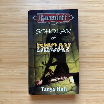 Ravenloft Scholar of Decay by Tanya Huff 1995 1st Printing PB Vintage VG