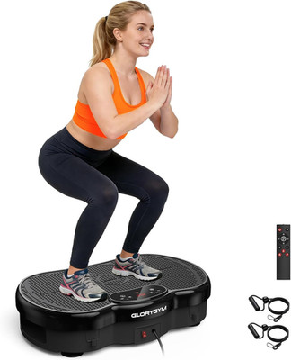 Vibration Plate - 330Lb Capacity Exercise Machine with 120 Speed Levels, Remote 