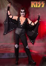 Disfraz de demonio KISS para mujer, talla M. Nuevo con etiquetas. Faltan pantalones calientes