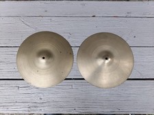 Vintage 60's Zildjian A 13" Hi Hats Real Nice