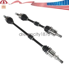 Front CV Axle Joint Shaft Assembly Pair For Honda Civic Auto CVT Trans 2016-2021