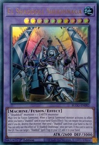 El Shaddoll Shekhinaga BLGG-EN082 Ultra Rare 1st Edition YuGiOh Card