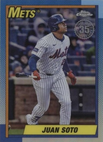 スポーツ選手 Topps Baseball Update Juan Soto RC 2025 Topps Chrome Update Fortune 15 F15-1 Juan Soto Mets | eBay