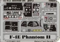 F-4E Phantom Ii Interior -Tamiya- 1/32 - Eduard 32503