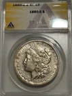 1885 S Morgan Silver Dollar ANACS XF45 Tough Date Morgan