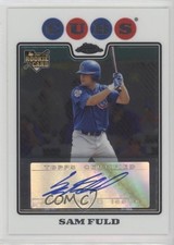 2008 Topps Chrome Sam Fuld #223 Auto 2u3