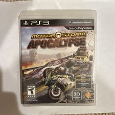 Sony MotorStorm: Apocalypse PS3 T Teen Racing Manual Included 3D NTSC-U/C
