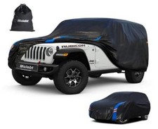 Custom Fit Car Cover for Jeep Wrangler 4dr 4 Door JK JL Unlimited, Upgraded