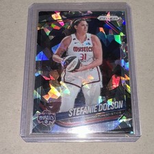 2025 Panini WNBA Prizm Stefanie Dolson Ice Prizm #112 Washington Mystics