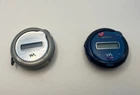 TWO Vintage Sony NW-E105 Network Walkman Digital Music Player - Silver and Blue