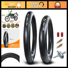Dirt Bike Inner Tubes 90/100-14 70/100-17 for 110cc 125cc Off-Road Motocross