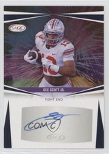 2025 SAGE Low Series Auto Blue Gee Scott Jr #A-GSJ Auto 19b1