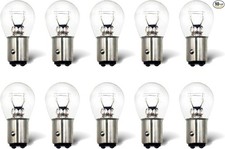 1157 Light Bulb 10 Pack, S25 2057 2357 7528 BAY15D, Miniature Style: 1157 bulb