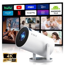 4K Projector 12000 Lumen LED 5G WiFi Portable Beamer Android11 TV Home Theater