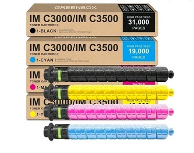 High Yield IMC3000 IMC3500 Toner Cartridge Replacement for 842251 842252 8422...