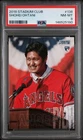 Topps Stadium Club 2018 Shohei Ohtani Angels Rookie Card RC#138 PSA 8