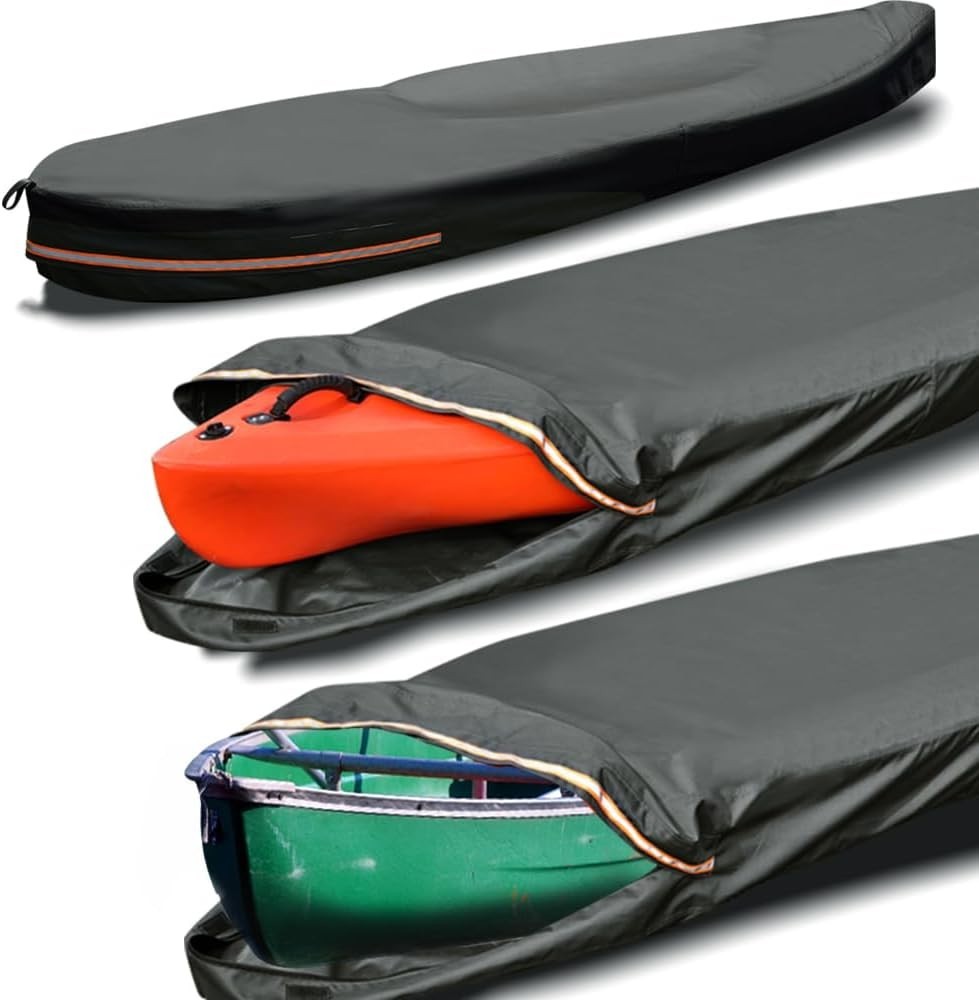 Cover 600d Heavy Duty Waterproof Canoe Storage Bag Zipper Uv