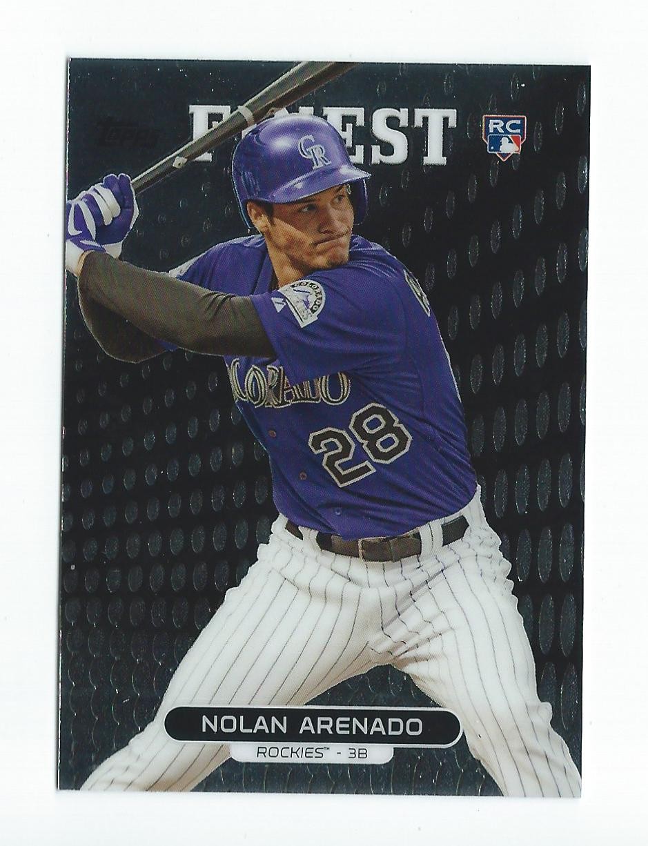 2013 Finest #37 Nolan Arenado RC Rookie Rockies Cardinals D-Backs