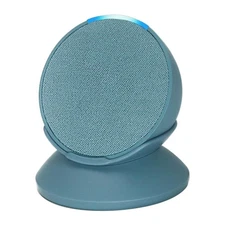 Midnight Teal Table Stand for Echo Pop Desktop Holder Mount with Cable Mgmt