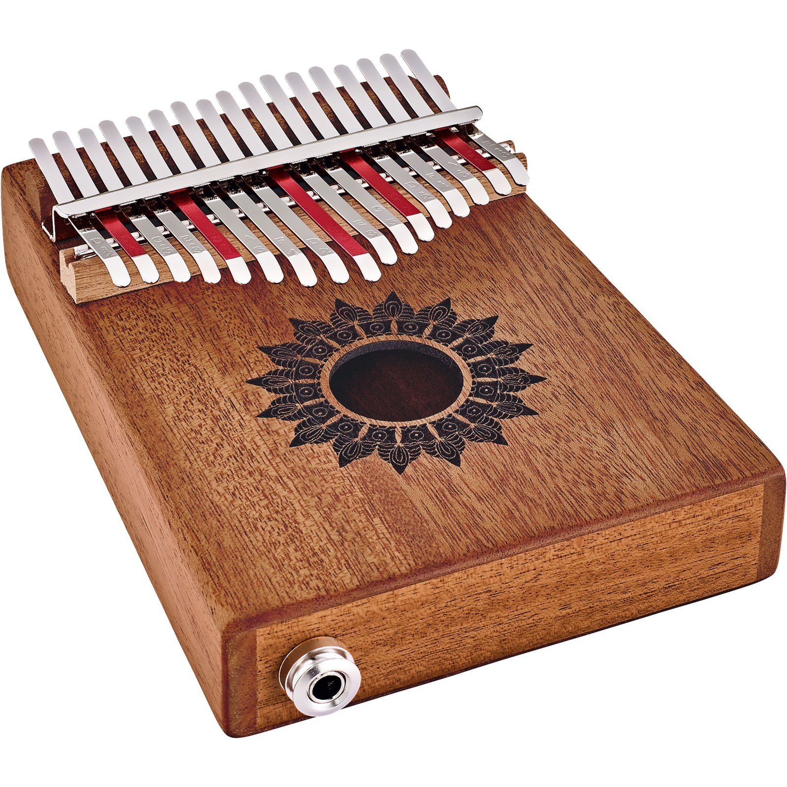 Meinl PKL1708H Soundhole Pickup Kalimba Mahagoni - Kalimba 16090₽