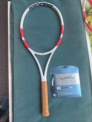 New Babolat Pure Strike 97 2024 10.9oz 4 3/8” w/set Of Alu Vibe 