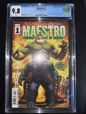 🔥Maestro #1 CGC 9,8 WP Future Evil Hulk Marvel Comics 2020🗝️🔥