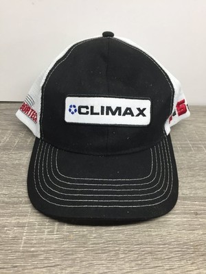 CLIMAX Trucker Hat Mesh Flex Fit Men's One Size Black White H&S TOOL Calder