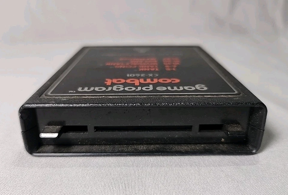 Lot Of 4 Untested Atari 2600 Used Games! Combat + Asteroids + Space Invaders! - Image 4 of 4