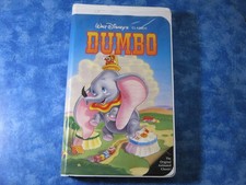 WALT DISNEY'S DUMBO VHS Original Animated Classic 024 Black Diamond VGC