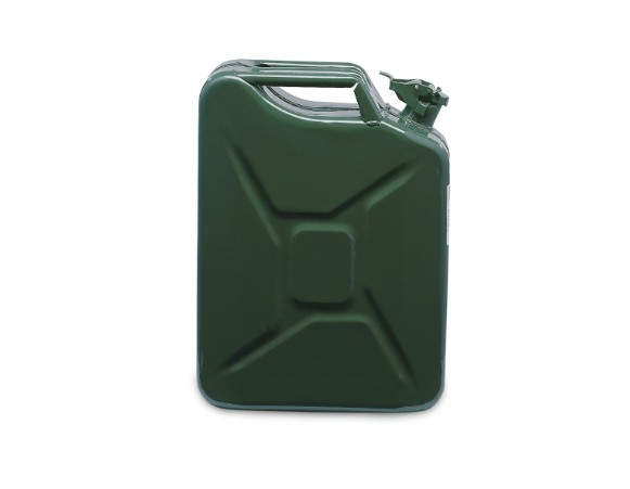 Tanica Metallo STIHL 20L - Stile Militare per Carburante e Avventura