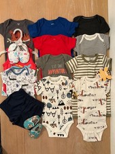 New Gerber, Others Infant Boys Clothing Lot of 15 5 Used Size 3-6 Months