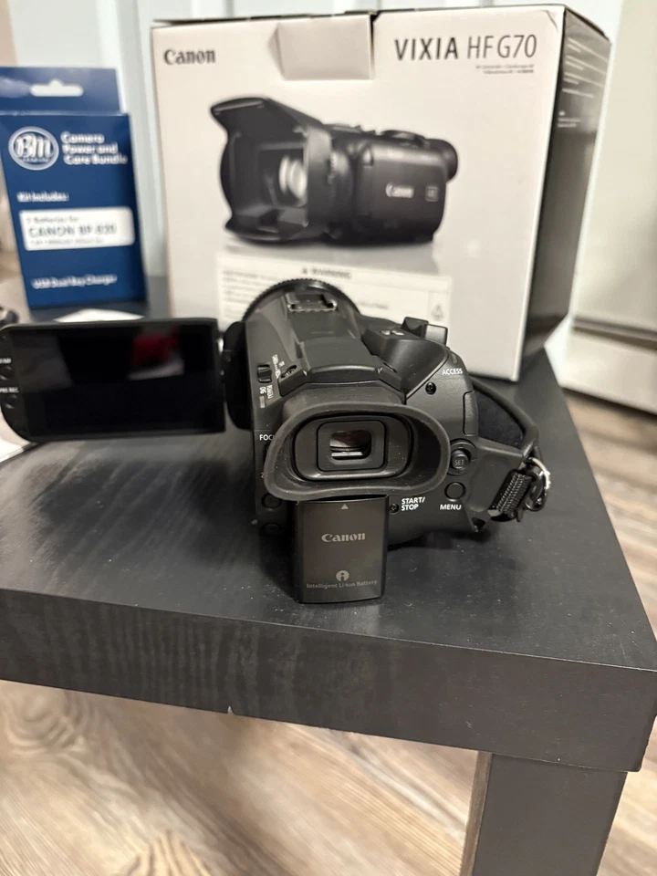 Canon Vixia HF G70 UHD 4K Camcorder | Black - Image 3 of 4