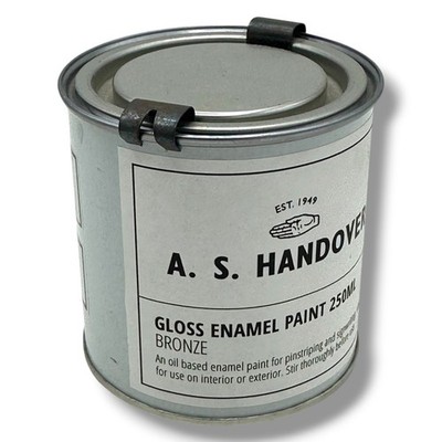 Bronze Übergabe Schilderschrift & Nadelstreifen Emaille - Ölfarbe - 250ml