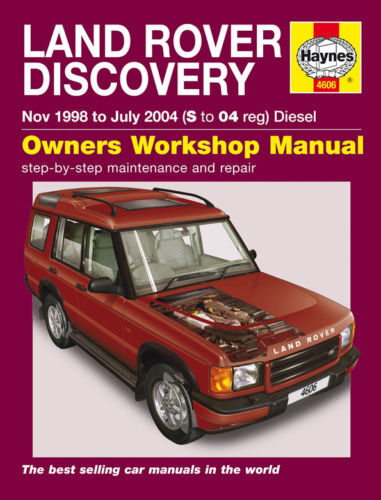 Land Rover Discovery TD5 Diesel Series 2 Haynes Manual 4606 NEW - Afbeelding 1 van 1