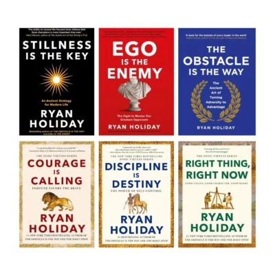 The Ryan Holiday Collection 6 Books Set Stillness Is The Key Courage Is Calling