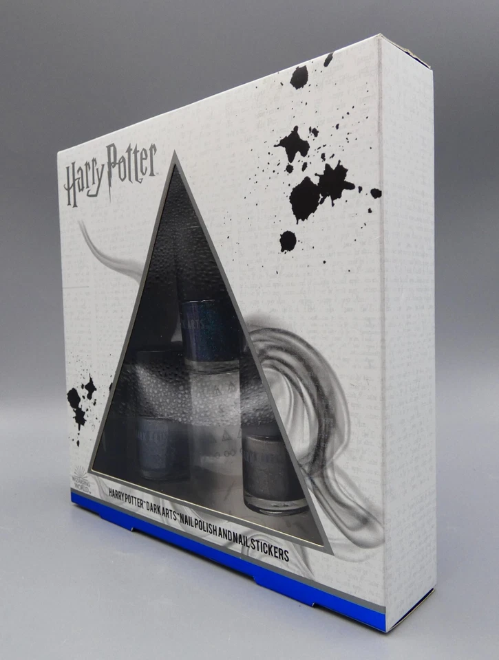 Harry Potter “Dark Arts” Nail Polish & Nail Stickers Gift Set – 3 x 8 ml Shimmer - Image 3 of 4