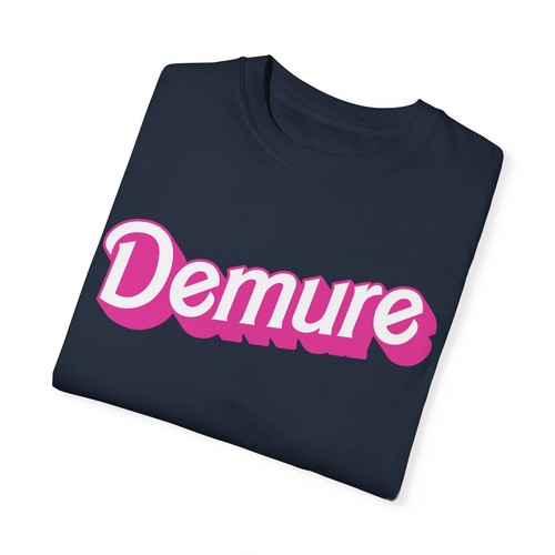 Very Demure Very Mindful Very Cutesy Barbie Comfort Colors Garment-Dyed T-shirt - Picture 3 of 20