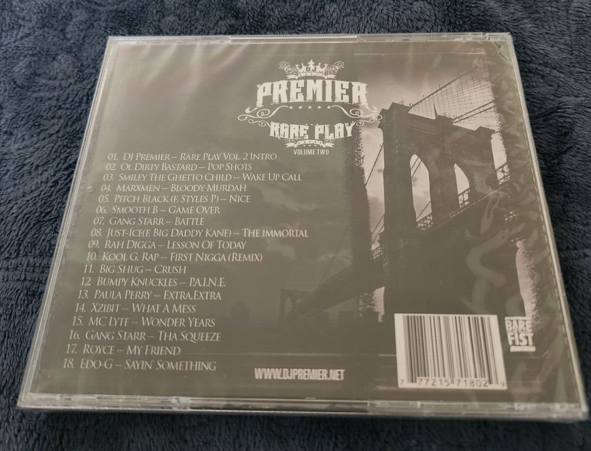 Dj Premier - Rare Play 1 & 2 cd Sealed | eBay