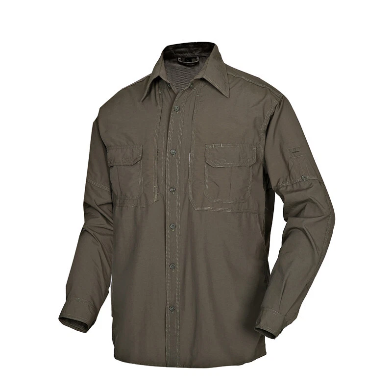 Men's Tactical Shirt Long Sleeve Combat Military Casual Camouflage Shirts Hiking
Opens in a new wind