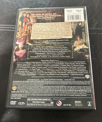 The Phantom of the Opera (Two-Disc Special Edition) - DVD