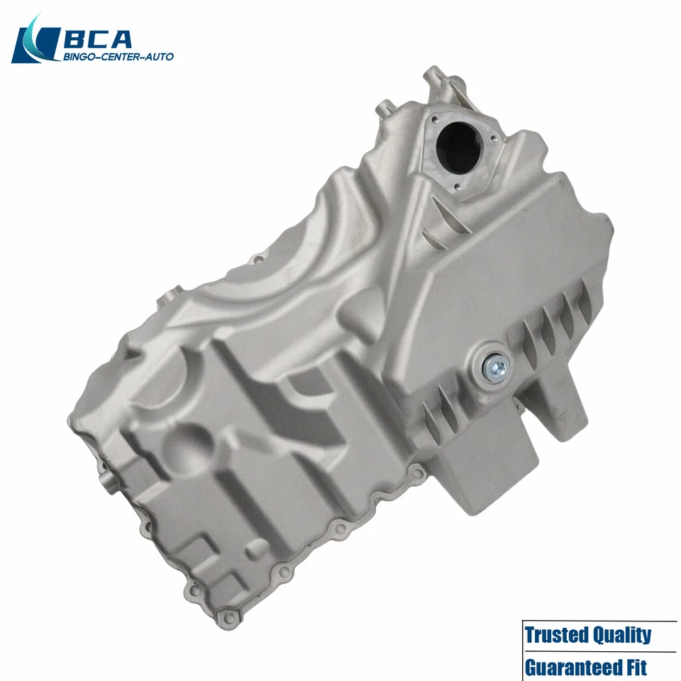 New Aluminum Engine Oil Pan for BMW 328i F30 2012-2016 2.0L L4 11137618512 - Imagem 2 de 4