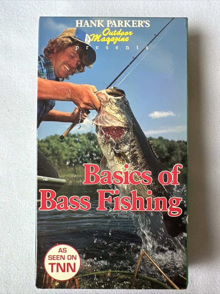 1991 BASICS OF BASS FISHING VHS Tape, COMPLETE/TESTED SEE