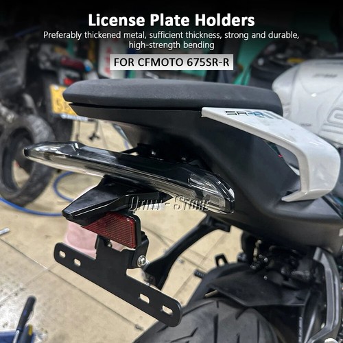 Tail Tidy License Plate Holder For CFMOTO 675SR-R 675SR R 675 SR-R 675sr-r - Picture 3 of 10